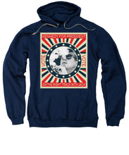 John F Kennedy Cigar And Sunglasses Campaign Poster - Sweatshirt