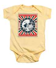 John F Kennedy Cigar And Sunglasses Campaign Poster - Baby Onesie