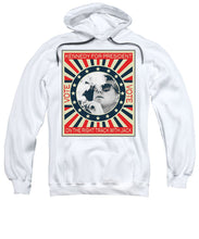 John F Kennedy Cigar And Sunglasses Campaign Poster - Sweatshirt