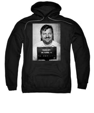 John Wayne Gacy Mug Shot 1980 Black And White - Sweatshirt