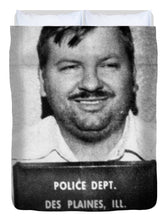 John Wayne Gacy Mug Shot 1980 Black And White - Duvet Cover