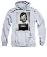 John Wayne Gacy Mug Shot 1980 Black And White - Sweatshirt