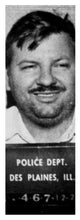 John Wayne Gacy Mug Shot 1980 Black And White - Yoga Mat