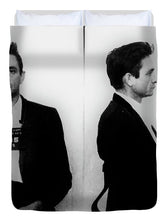 Johnny Cash Mug Shot Music Lover Fan Mugshot - Duvet Cover