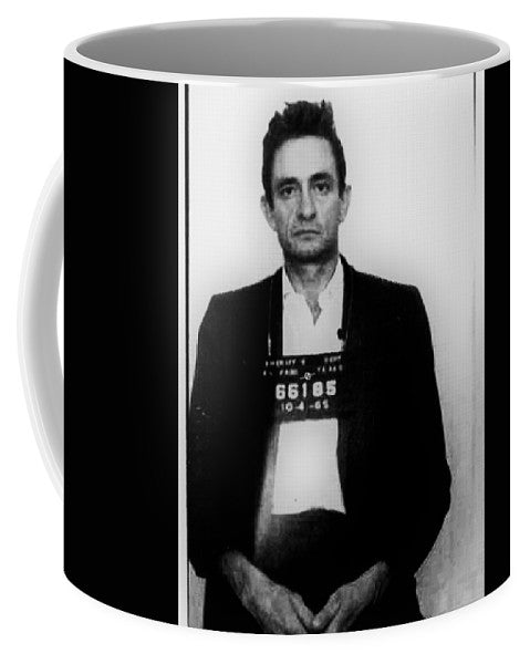 Johnny Cash Mug Shot Vertical - Mug