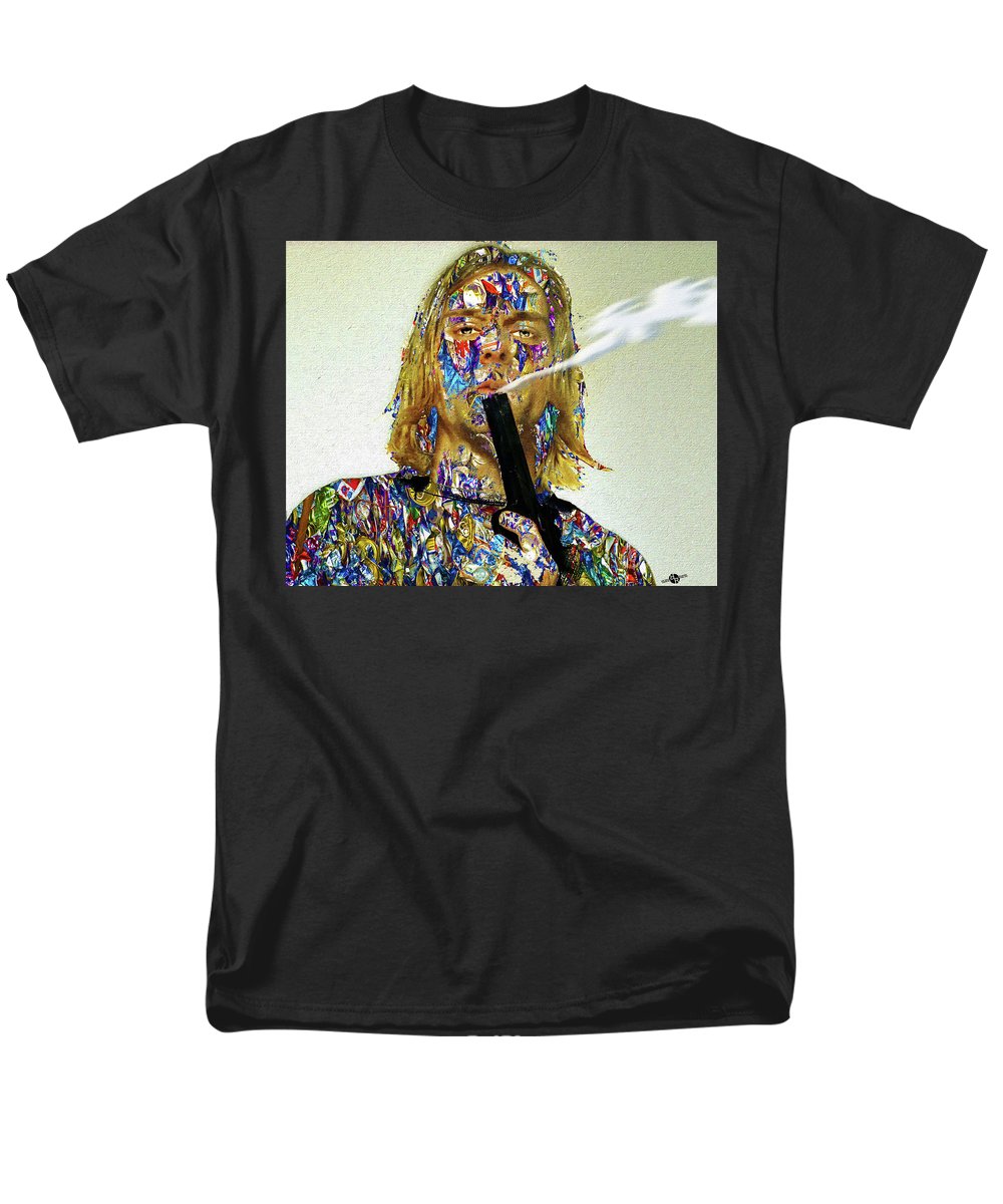 Kurt Cobain - Men's T-Shirt  (Regular Fit)