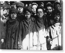 Lewis Hine Photographs Children Coal Miners - Acrylic Print