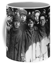 Lewis Hine Photographs Children Coal Miners - Mug
