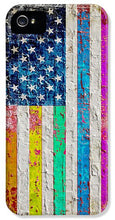 LGBTQ LGBT Gay Pride American Flag - Phone Case