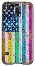 LGBTQ LGBT Gay Pride American Flag - Phone Case