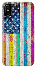 LGBTQ LGBT Gay Pride American Flag - Phone Case