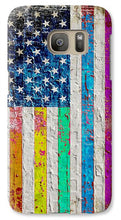 LGBTQ LGBT Gay Pride American Flag - Phone Case