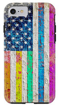LGBTQ LGBT Gay Pride American Flag - Phone Case