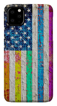 LGBTQ LGBT Gay Pride American Flag - Phone Case