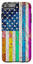 LGBTQ LGBT Gay Pride American Flag - Phone Case