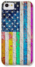 LGBTQ LGBT Gay Pride American Flag - Phone Case