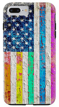LGBTQ LGBT Gay Pride American Flag - Phone Case