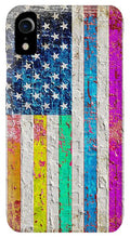 LGBTQ LGBT Gay Pride American Flag - Phone Case