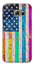LGBTQ LGBT Gay Pride American Flag - Phone Case