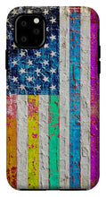 LGBTQ LGBT Gay Pride American Flag - Phone Case