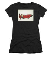 Love Hate Bat - Women's T-Shirt (Athletic Fit)