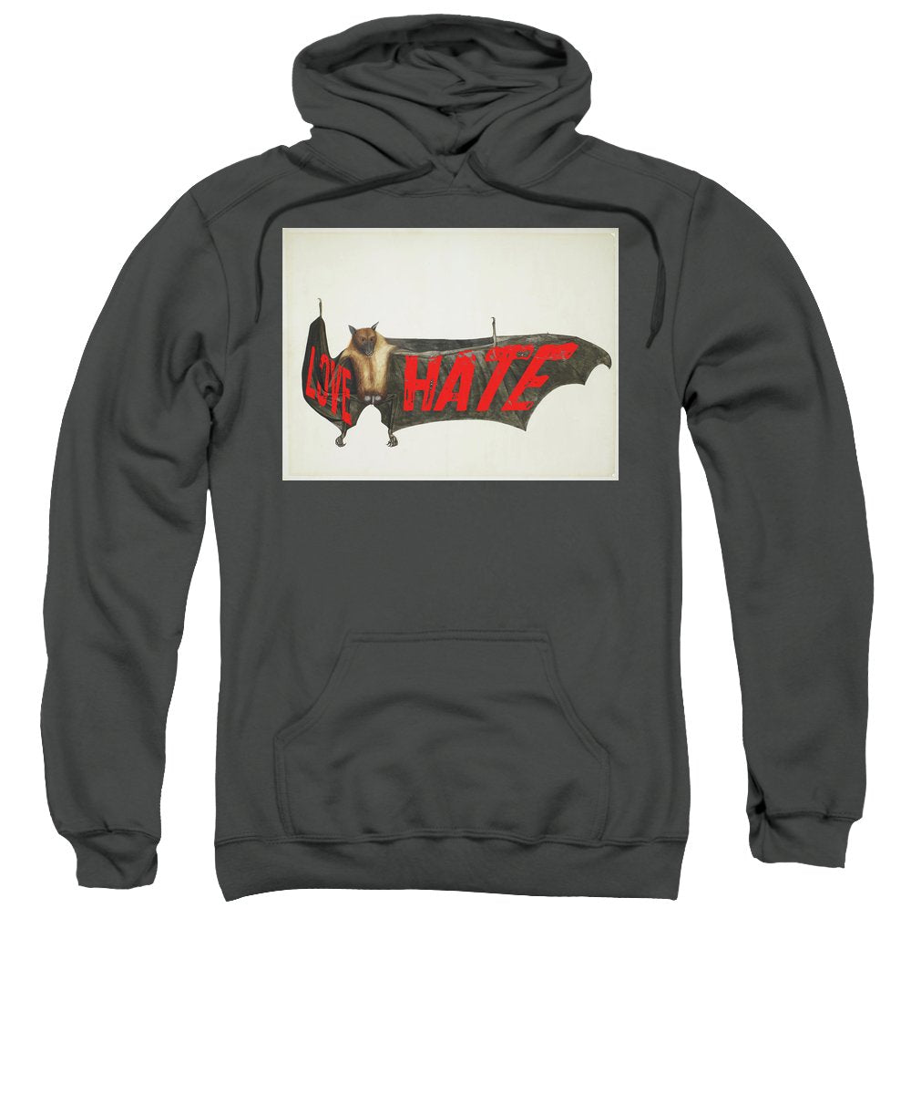 Love Hate Bat - Sweatshirt