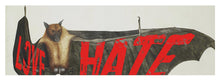 Love Hate Bat - Yoga Mat