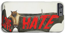 Love Hate Bat - Phone Case