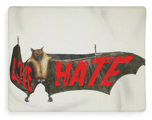 Love Hate Bat - Blanket