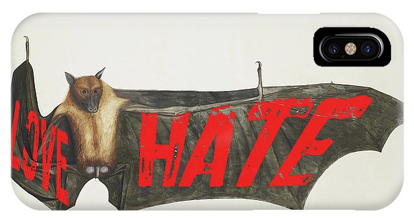 Love Hate Bat - Phone Case