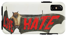 Love Hate Bat - Phone Case