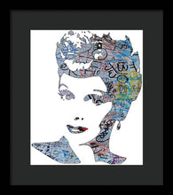 Lucille Ball I Love Lucy Graffiti - Framed Print