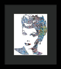Lucille Ball I Love Lucy Graffiti - Framed Print