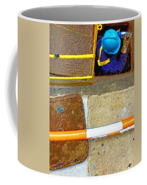 Man At Work - Mug