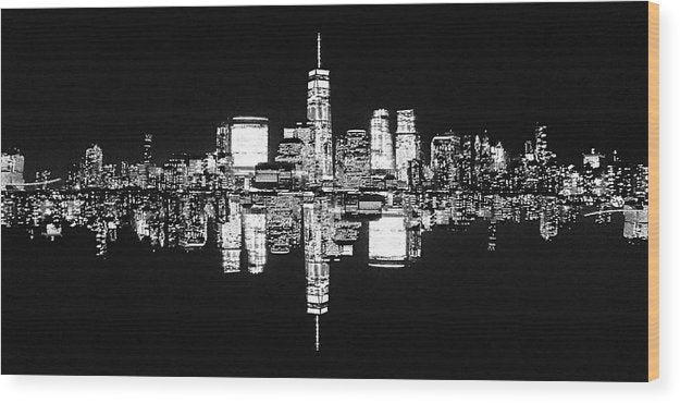 Manhattan 2 - Wood Print