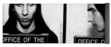 Marilyn Manson Mug Shot Horizontal - Yoga Mat