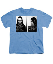 Marilyn Manson Mug Shot Horizontal - Youth T-Shirt