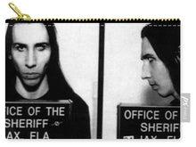 Marilyn Manson Mug Shot Horizontal - Carry-All Pouch