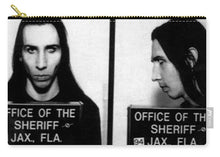 Marilyn Manson Mug Shot Horizontal - Carry-All Pouch
