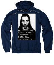 Marilyn Manson Mug Shot Vertical - Sweatshirt