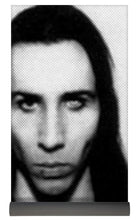 Marilyn Manson Mug Shot Vertical - Yoga Mat