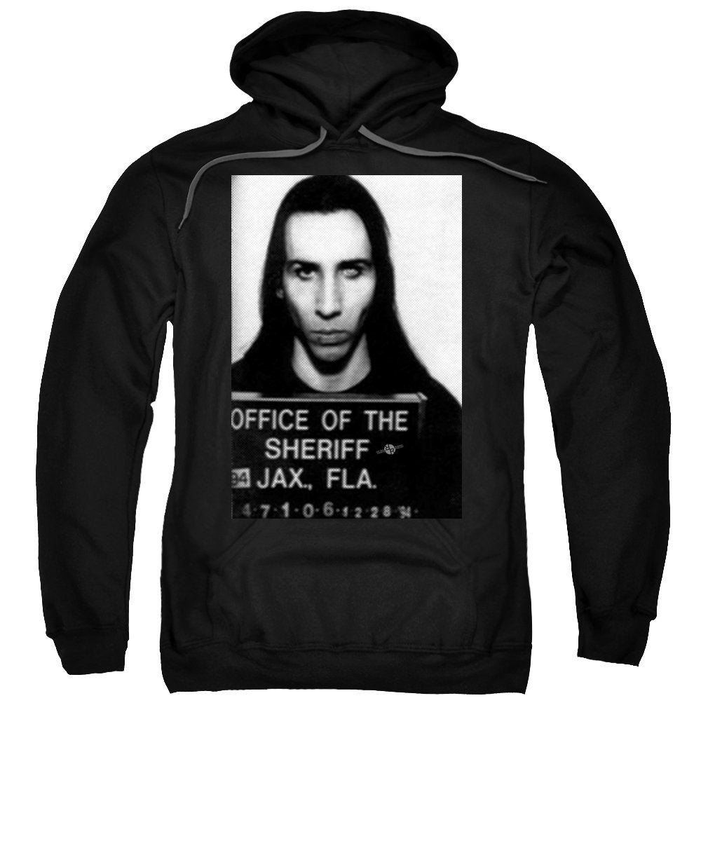 Marilyn Manson Mug Shot Vertical - Sweatshirt