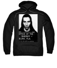 Marilyn Manson Mug Shot Vertical - Sweatshirt