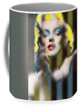 Marilyn Monroe Fuzzy Stripes - Mug