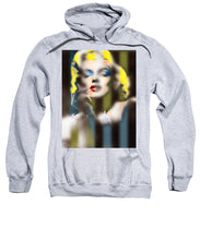 Marilyn Monroe Fuzzy Stripes - Sweatshirt