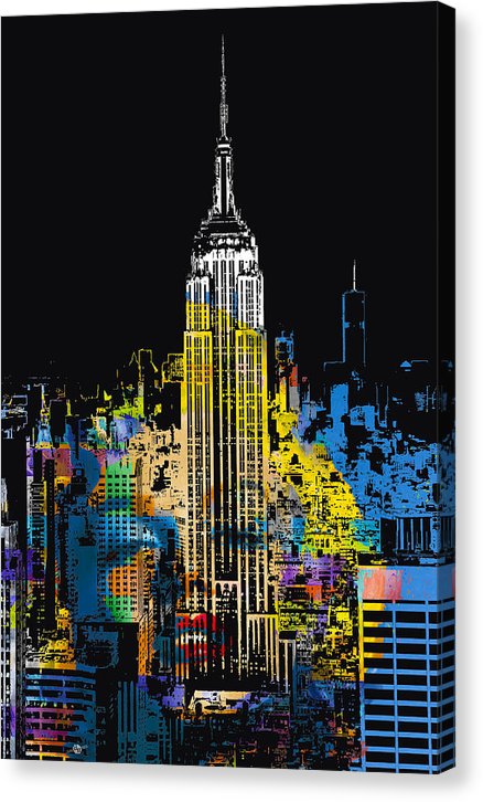Marilyn Monroe New York City 1 - Canvas Print