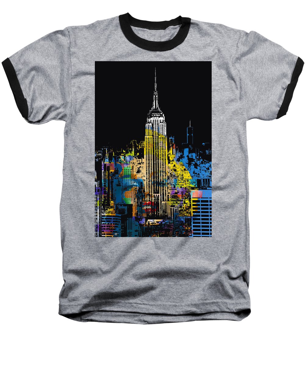 Marilyn Monroe New York City 1 - Baseball T-Shirt