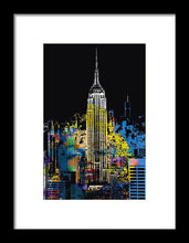 Marilyn Monroe New York City 1 - Framed Print