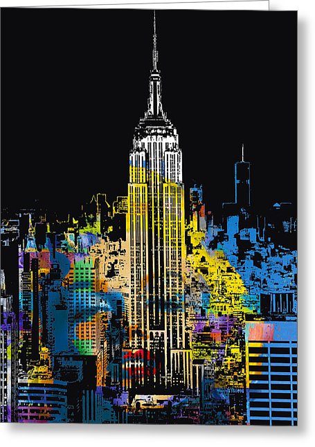 Marilyn Monroe New York City 1 - Greeting Card