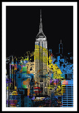 Marilyn Monroe New York City 1 - Framed Print